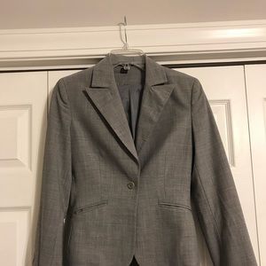Express Women’s Blazer - Size 2 - Slate Gray